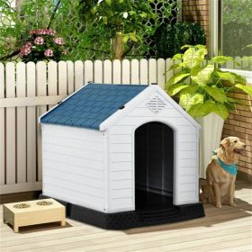 33.5" Dog House of Plastic.pet house (Option: as picture)